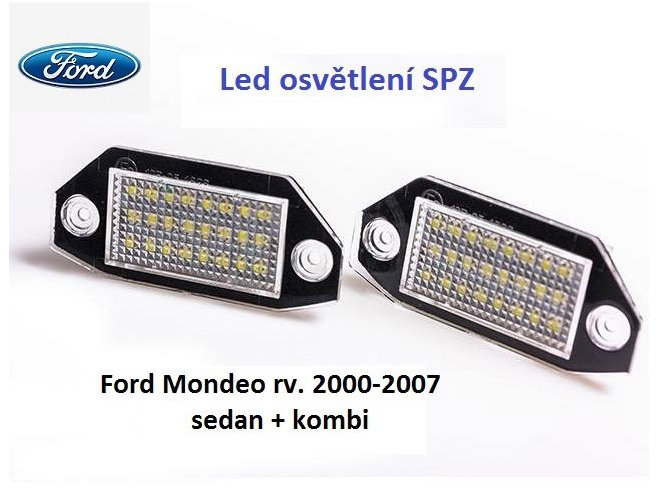 Vapol LED osvětlení SPZ Ford Mondeo 2000 - 2007