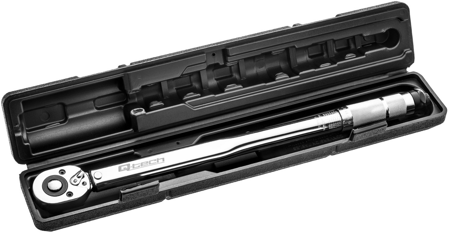 Q-TECH momentový klíč s ráčnou 1/2", 28-210Nm, délka 465 mm