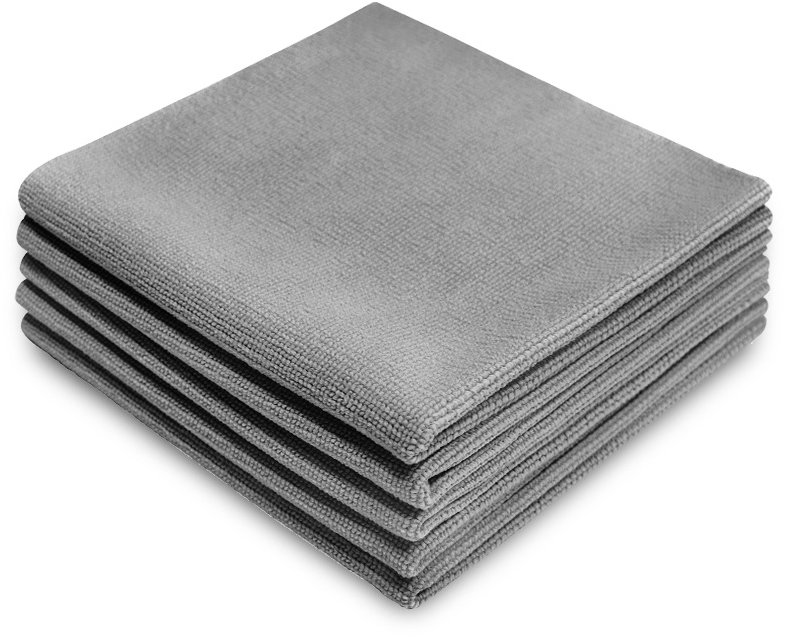 It's Win WINC-206 leštící utěrka, 430 gsm, 40 x 40 cm, šedá, sada 5ks