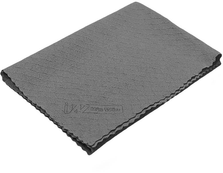 It's Win WINC-243-2 mikrovláknová utěrka na okna, 290 gsm, 40 × 40 cm, šedá, 1ks