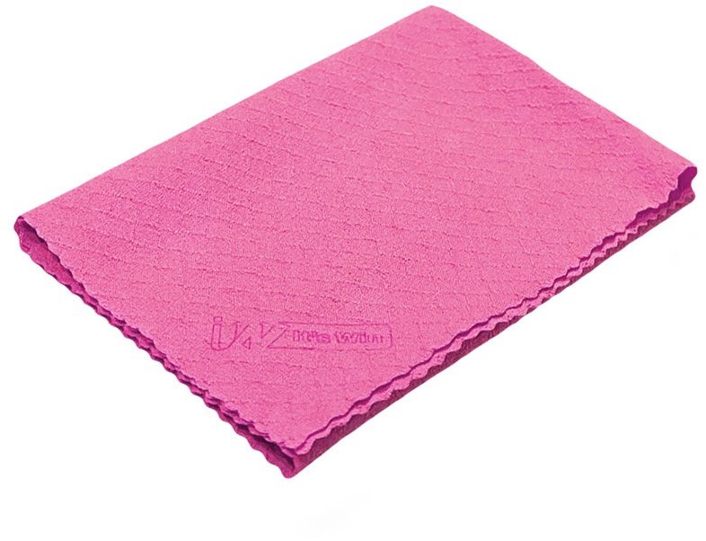 It's Win WINC-243-4 mikrovláknová utěrka na okna, 290 gsm, 40 × 40 cm, růžová, 1ks