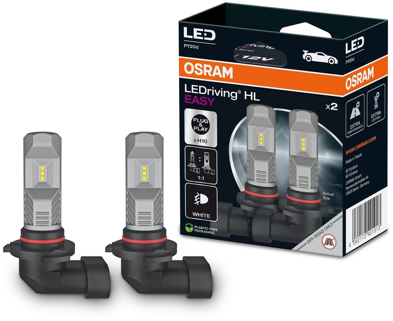 OSRAM žárovka LEDriving FL H10, 2ks