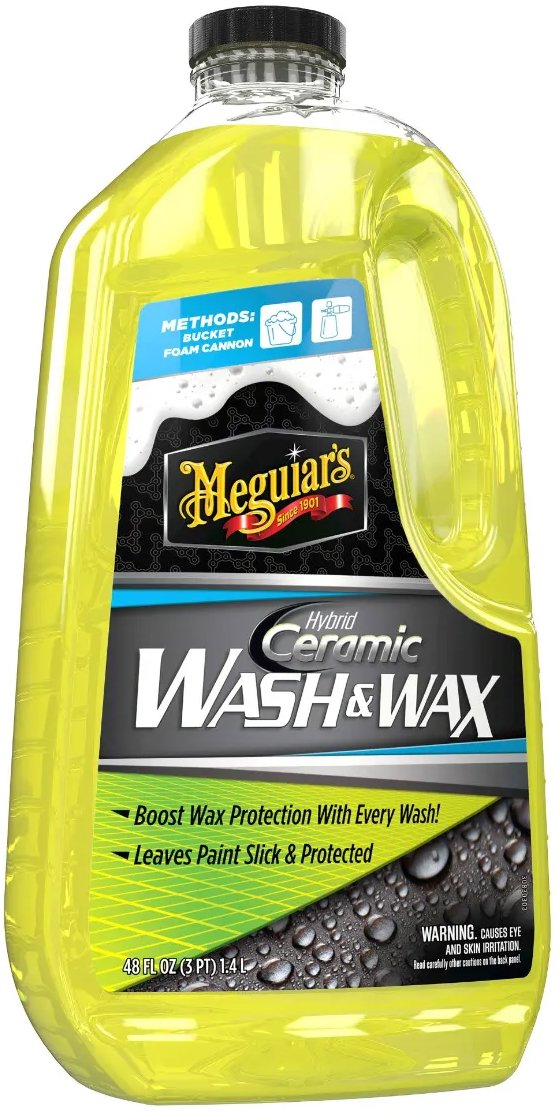 Meguiar's Hybrid Ceramic Wash & Wax - hybridní keramický šampon s SiO2, 1,4l