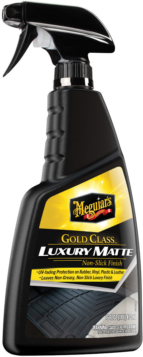 Meguiar's Gold Class Luxury Matte - ochrana plastů a kůže, matný, 473 ml