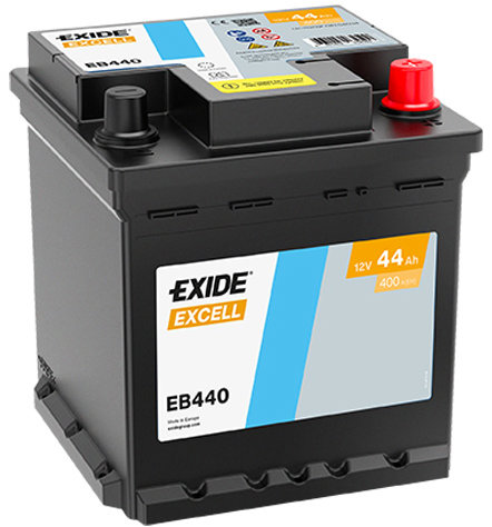 EXIDE Excell 44Ah, 12V, EB440