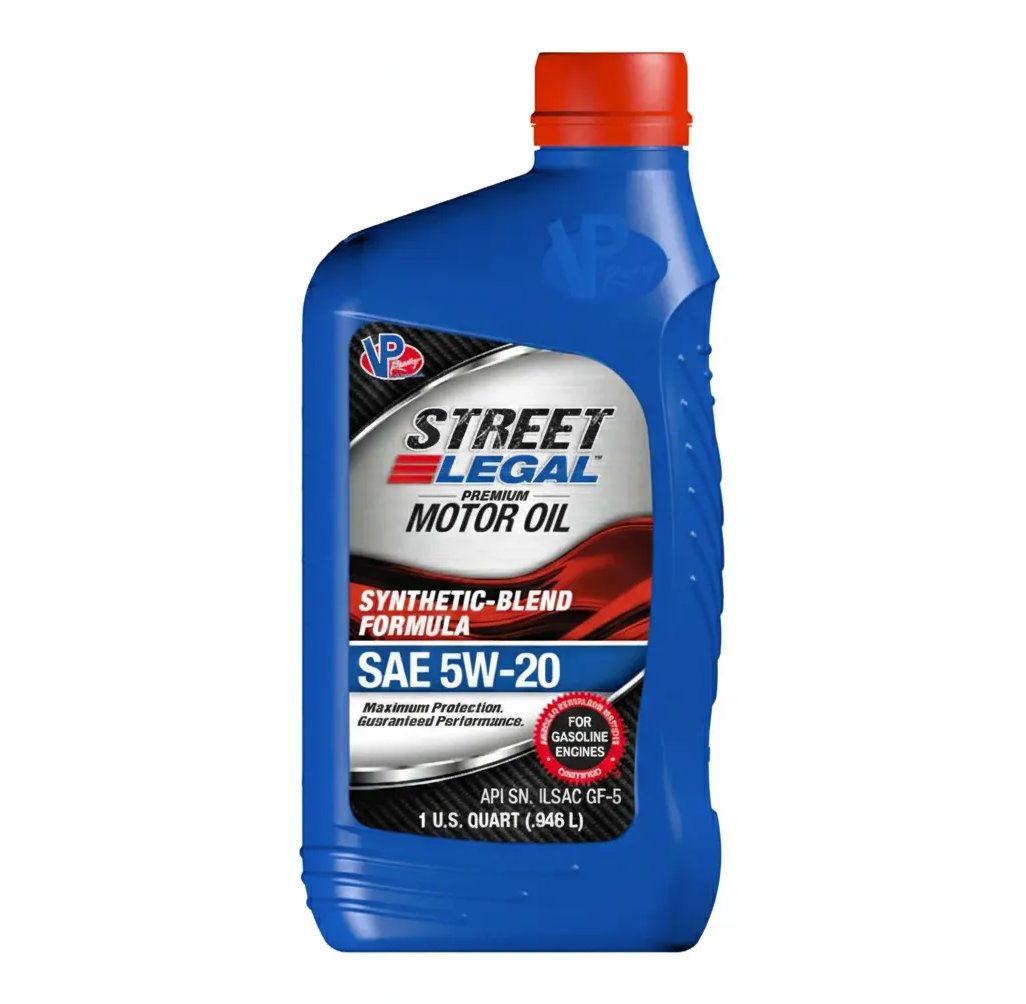 VP Racing Street Legal polosyntetický motorový olej SAE 5W-20, 946 ml