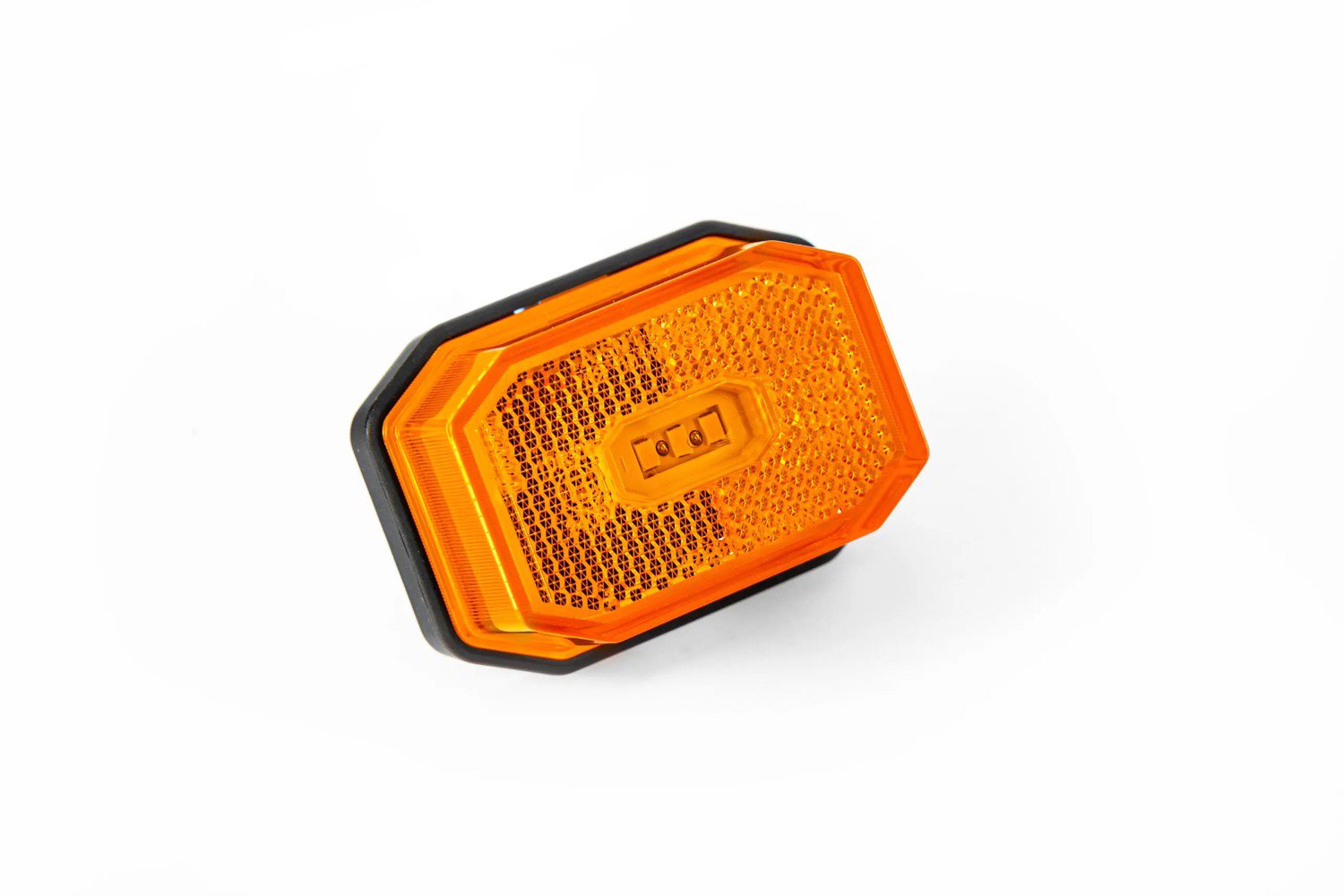ACI poziční světlo LED obdélníkové oranžové 71 × 50 mm s odrazkou, kabel 0,5 m