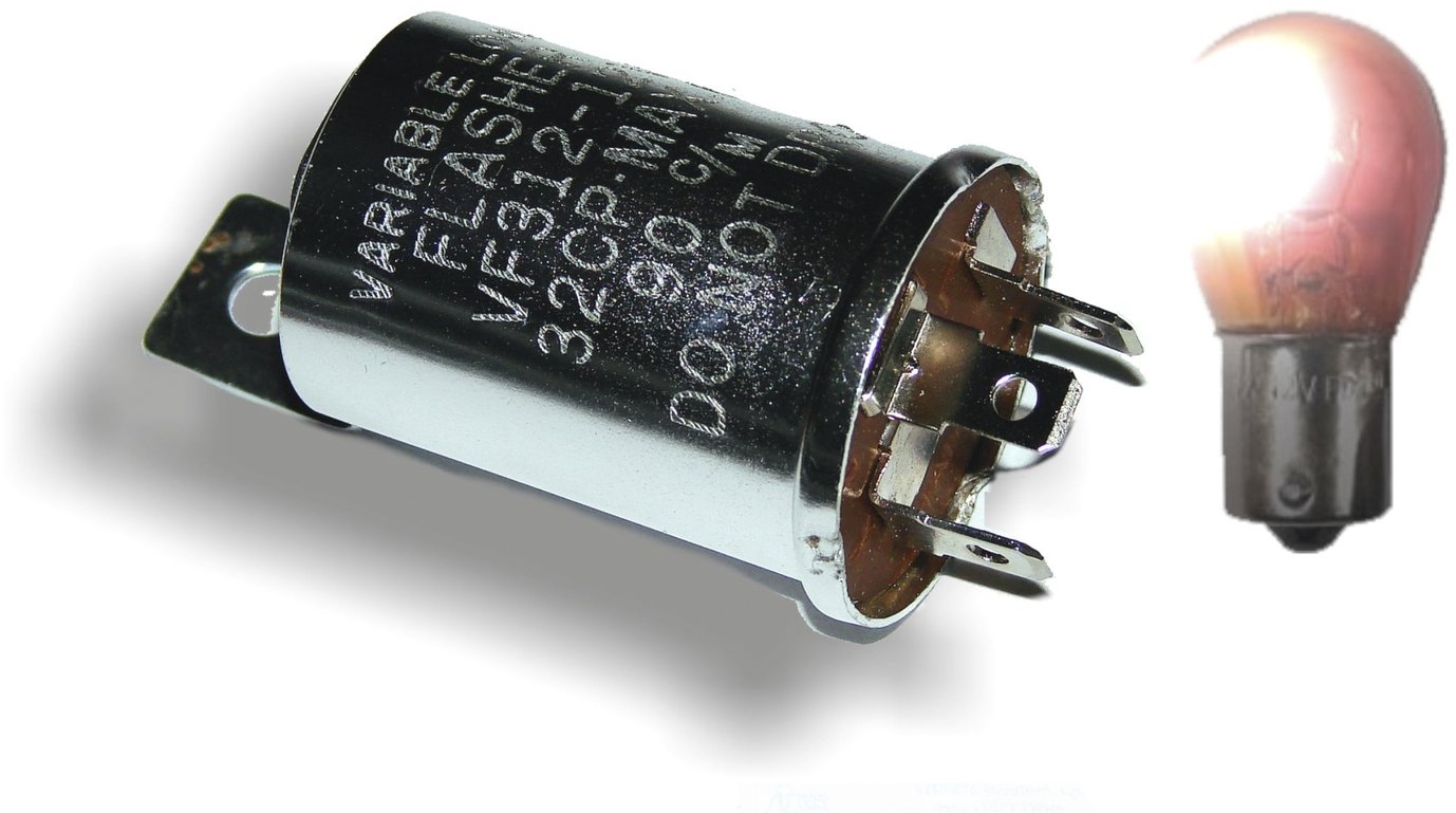 ACI přerušovač směrových světel 12V, bimetal, polarizovaný