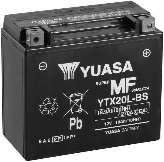 YUASA YTX20L, 12V, 18Ah, 270A