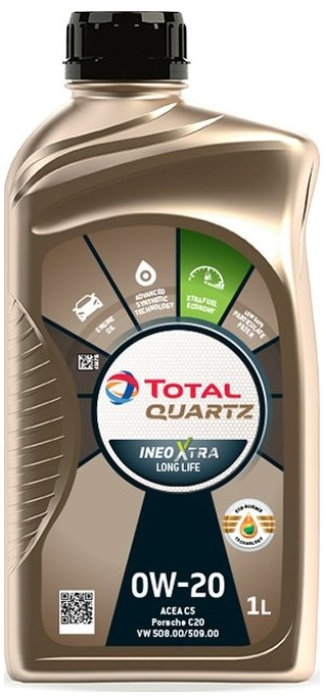 Total QUARTZ INEO XTRA LONG LIFE 0W-20  1l