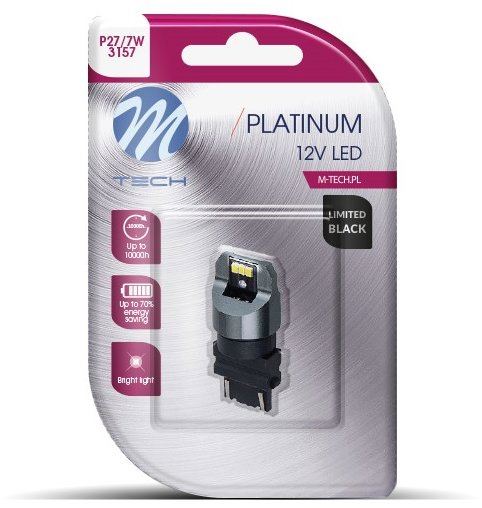 M-Tech P27/7W W2.5x16q 6LED bílé 1ks