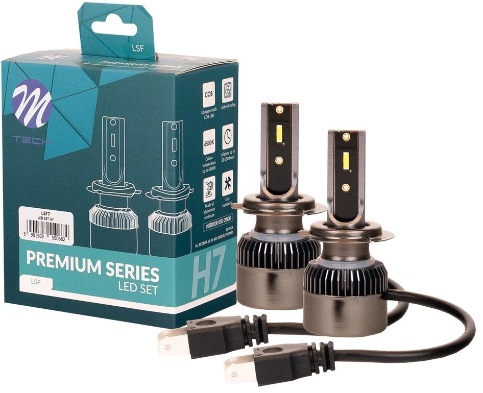 M-Tech PREMIUM SERIES LED set H7