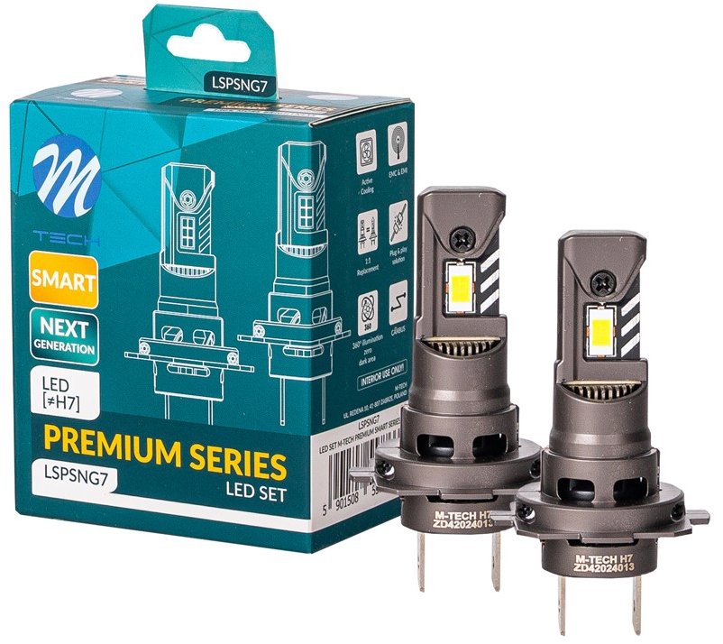 M-Tech PREMIUM SMART SERIES LED set H7