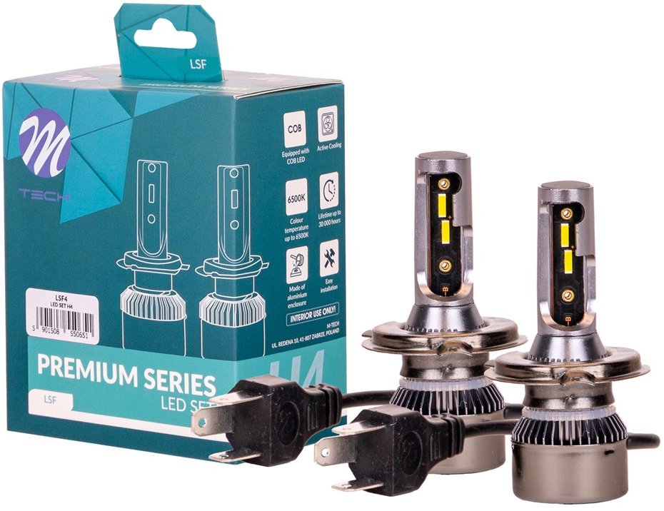 M-Tech PREMIUM SERIES LED set H4