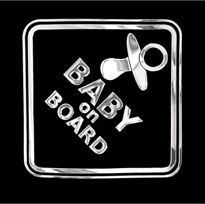 PREXIM dekor niklovaný baby on the board