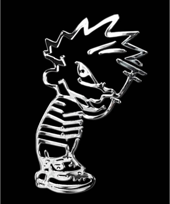 PREXIM dekor niklovaný bad boy