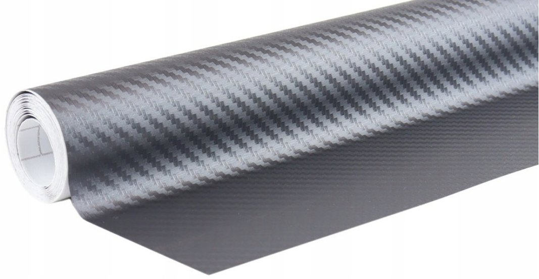 PREXIM Folie ozdobná 100 × 152 cm 3Dcarbon silver
