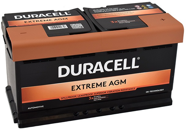 DURACELL Extreme AGM DE 95 AGM, 95Ah, 12 V, 850A (DE95AGM)