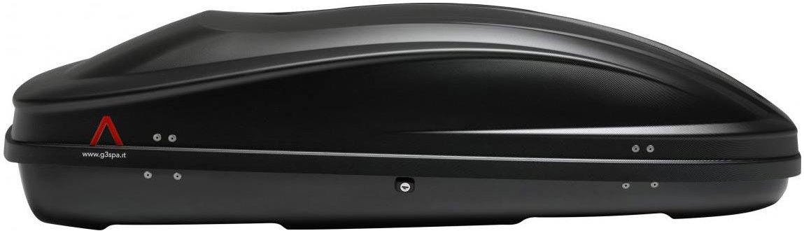 G3 Spark 400 - objem 330l, oboustranné otevírání, matný černý karbon