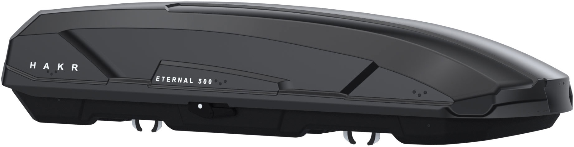 Hakr Eternal 500 Black Glossy - objem 500l, oboustranné otevírání, lesklý černý