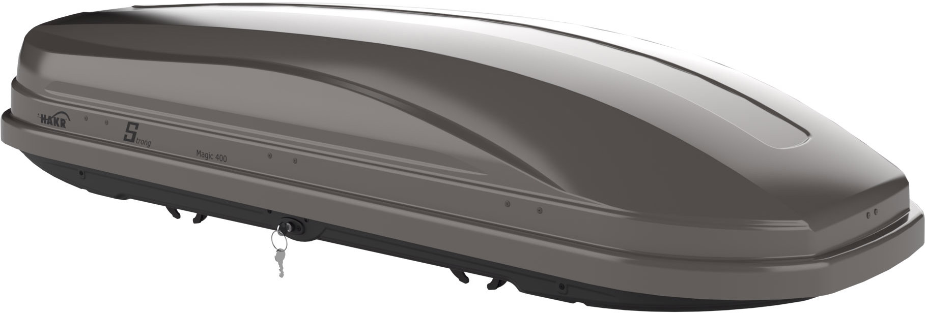Hakr Magic 400 Strong - objem 400l, oboustranné otevírání, stříbrný metalický perleťový