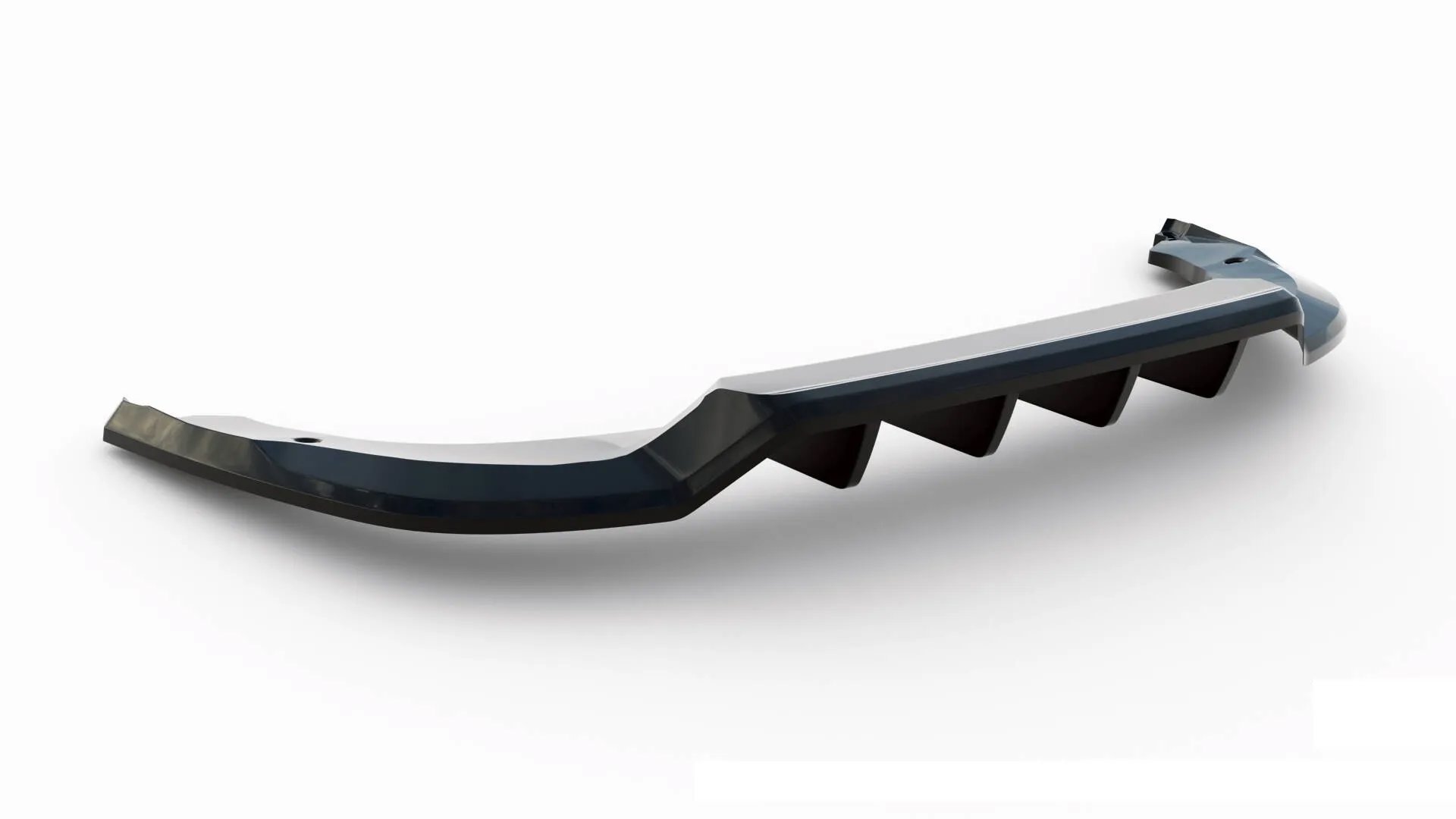 Maxton Design Skoda Kodiaq Sportline Mk1 Facelift 2021 - 2023, Central Rear Splitter
