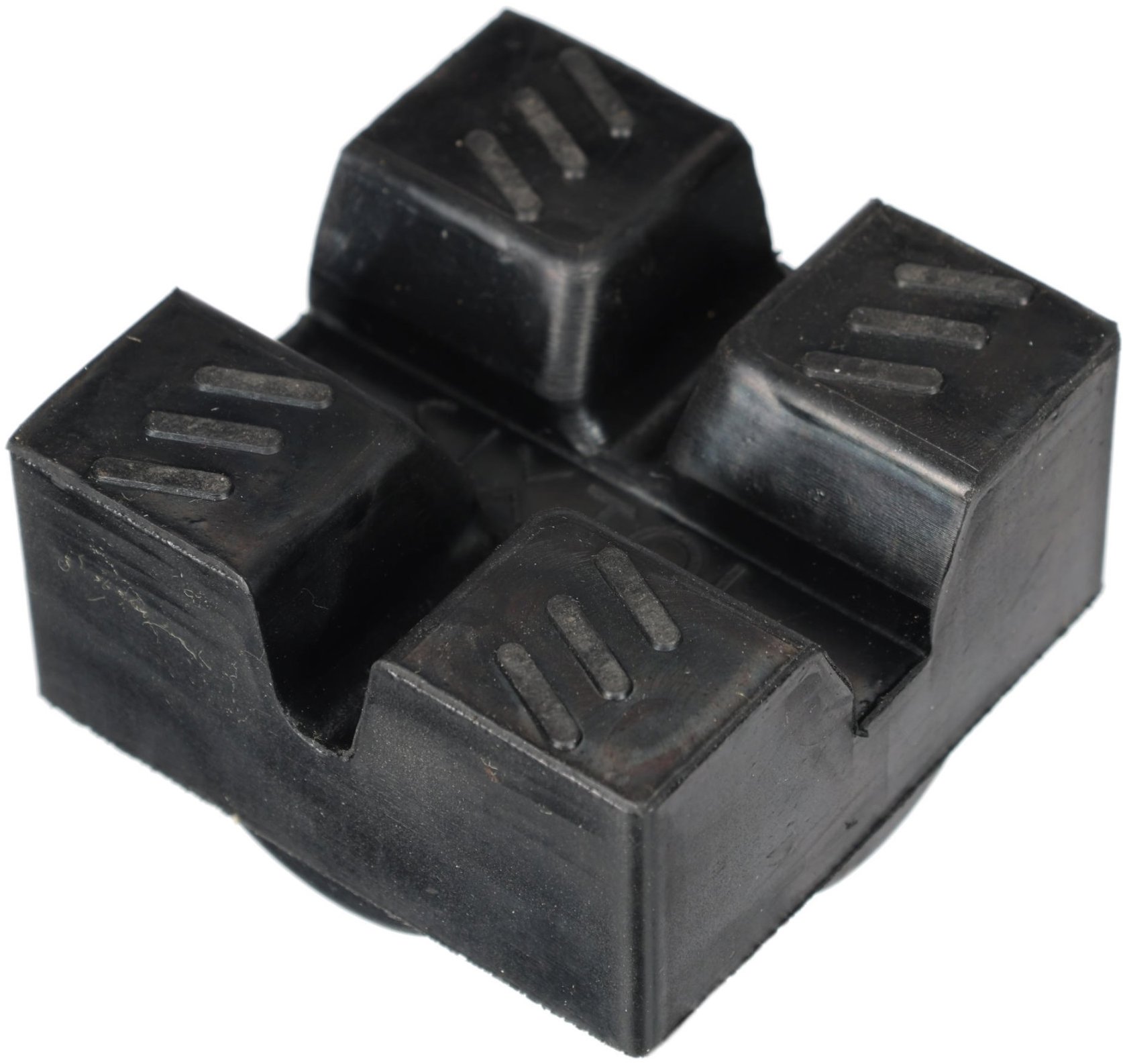 SIXTOL gumová podložka pro zvedák SX Jack SUV 2,5T, 62 × 62 × 44 mm