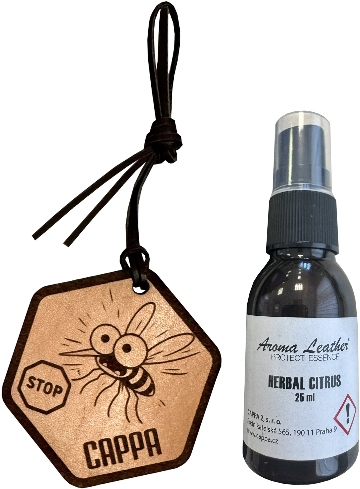 CAPPA Aroma Leather Protect Essence - Herbal Citrus 25ml