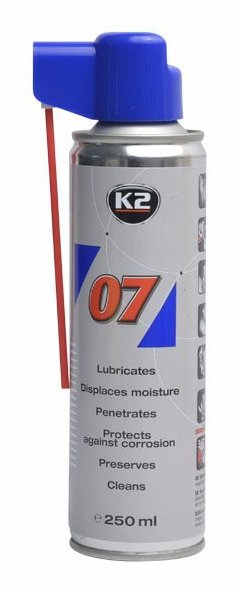 K2 07 mazivo ve spreji 250 ml