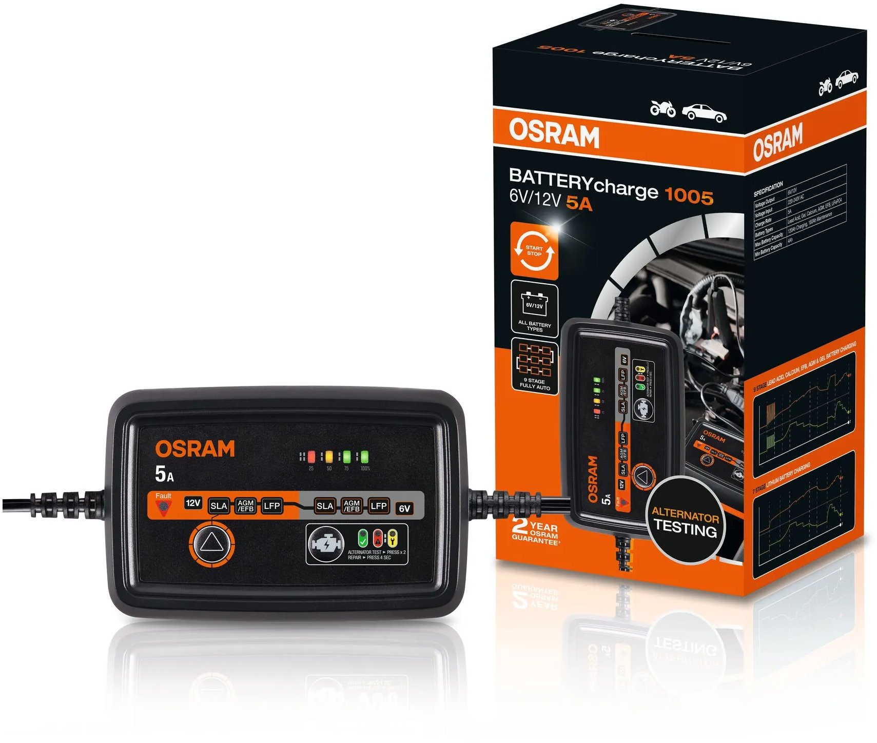 OSRAM Battery charge 1005