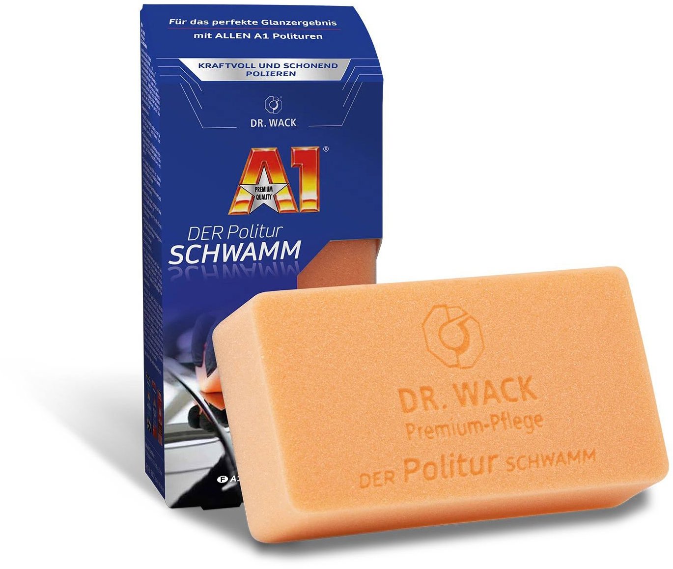 Dr. Wack houbička pro ruční leštění THE Polish SPONGE