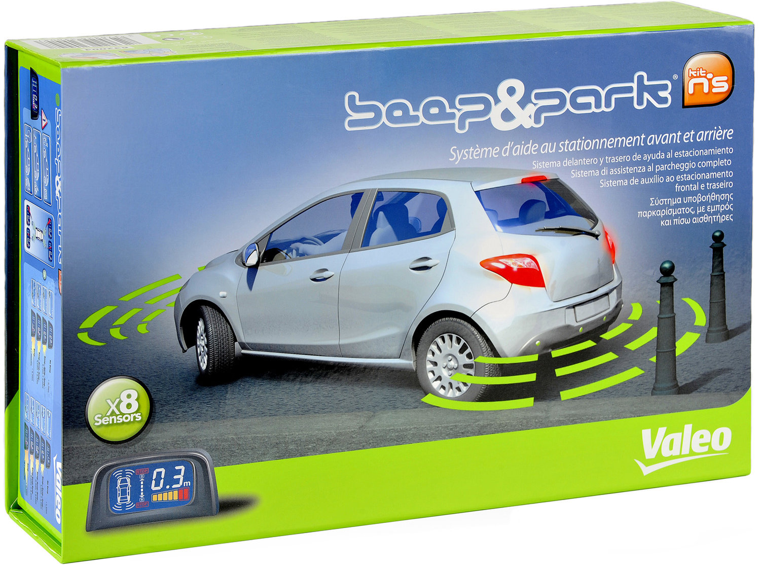 VALEO BEEP & PARK přední + zadní¨, displej