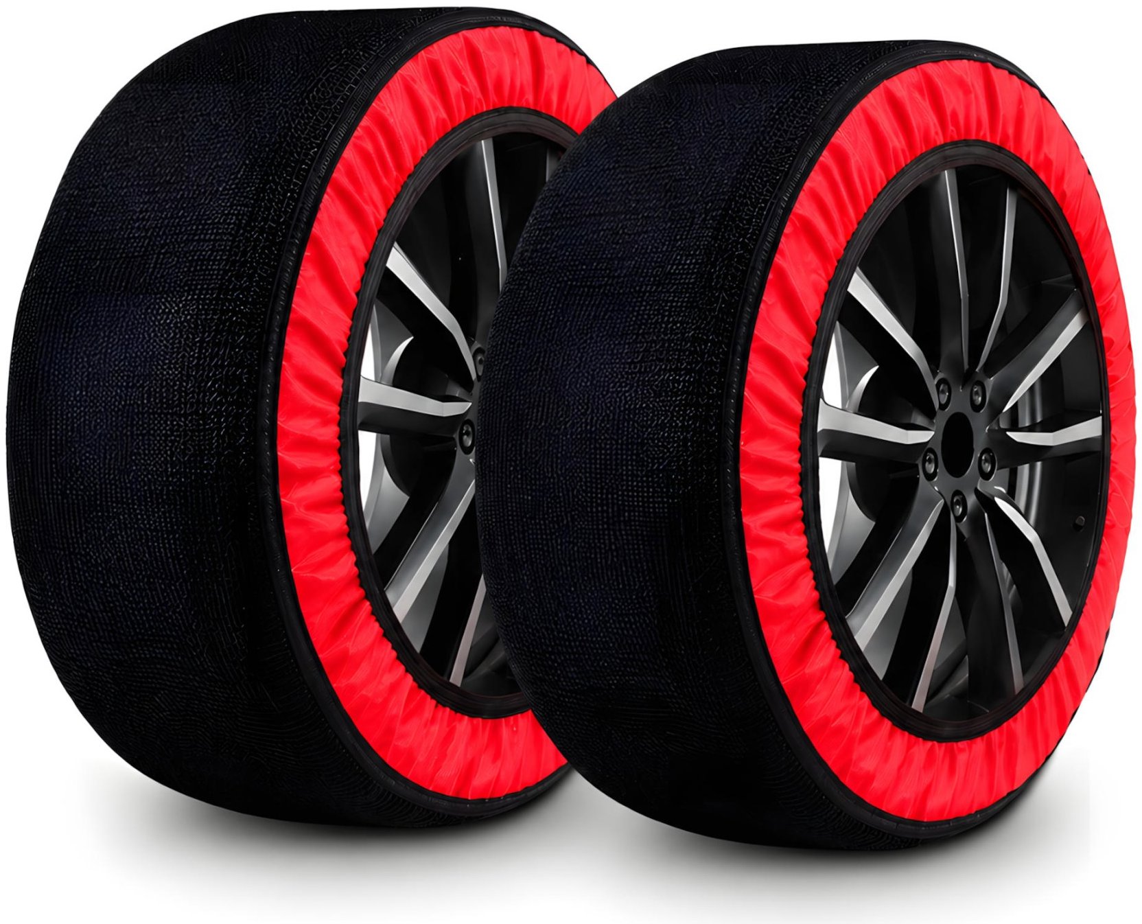 SIXTOL Car Snow Tire Chain S, 13"-17", textilní, 2 ks