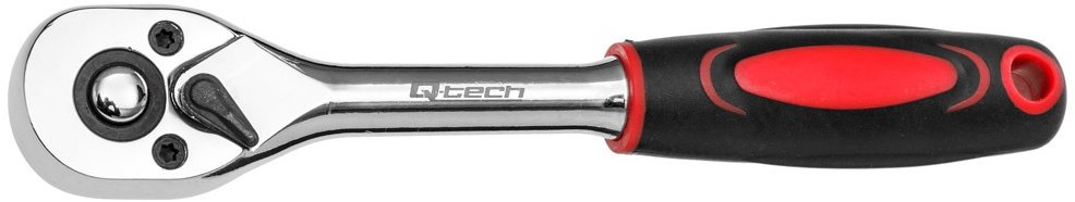 Q-TECH ráčna kovová 72 zubů 1/4"