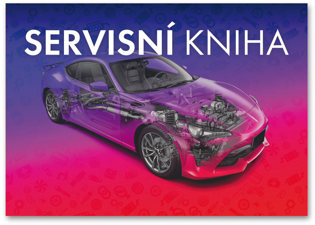 ACI univerzální servisní kniha vozidla, pro 36 záznamů, formát A5