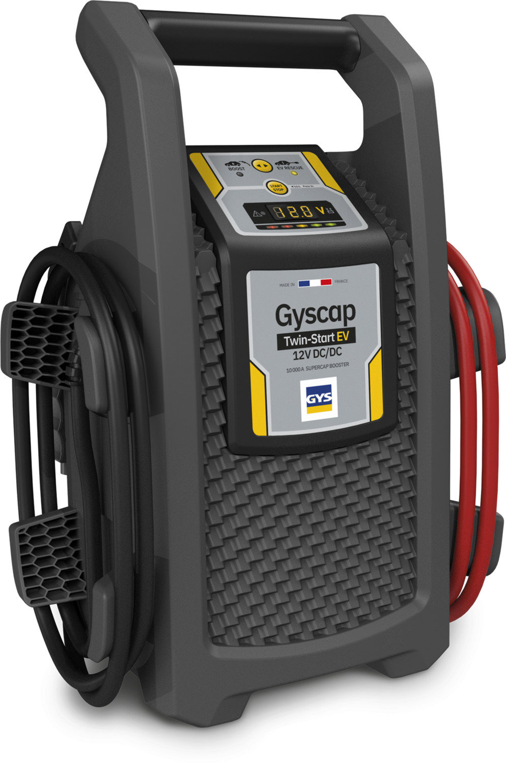 GYS kondenzátorový startovací zdroj GYSCAP TWIN-START (EV, 12 V) DC/DC