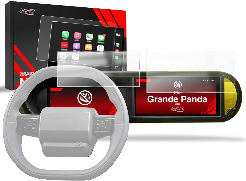 smartSPOT GRIZZ Fiat Grande Panda 10,25" (2025), sada 2 ks