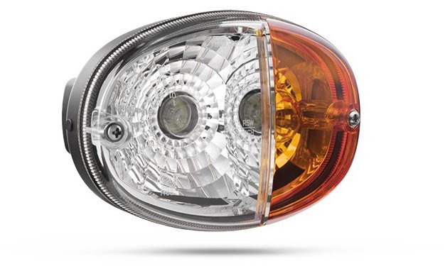 WESEM Přední sdružené světlo LT3.48460, 12 V, konektor AMP