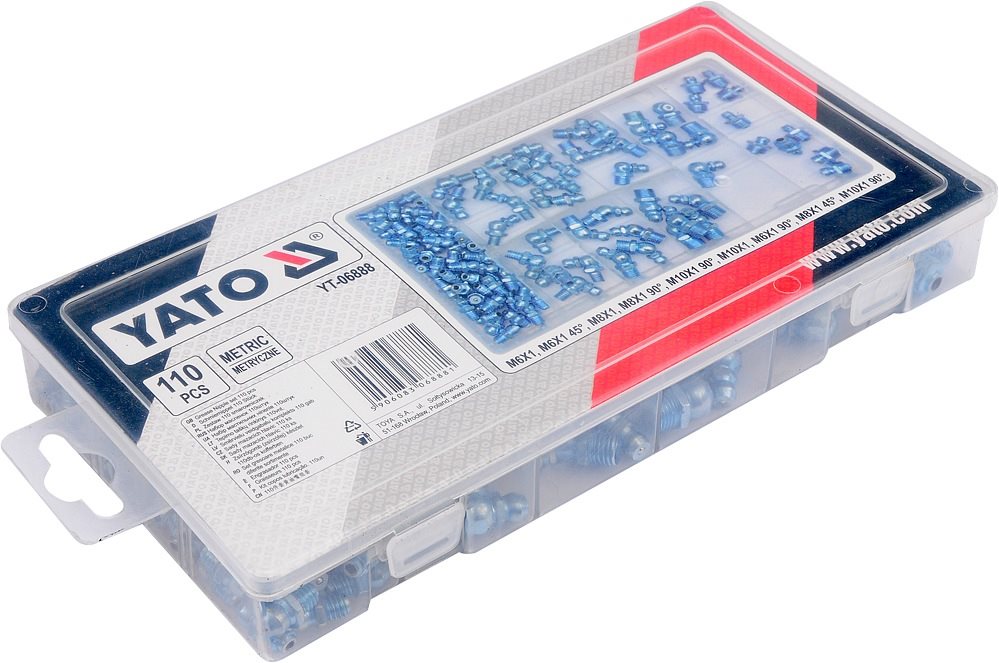 YATO Mazací hlavice sada 110ks YT-06888