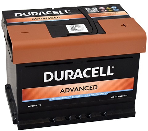 DURACELL Advanced DA 60T, 60Ah, 12 V, 540A (DA60T)