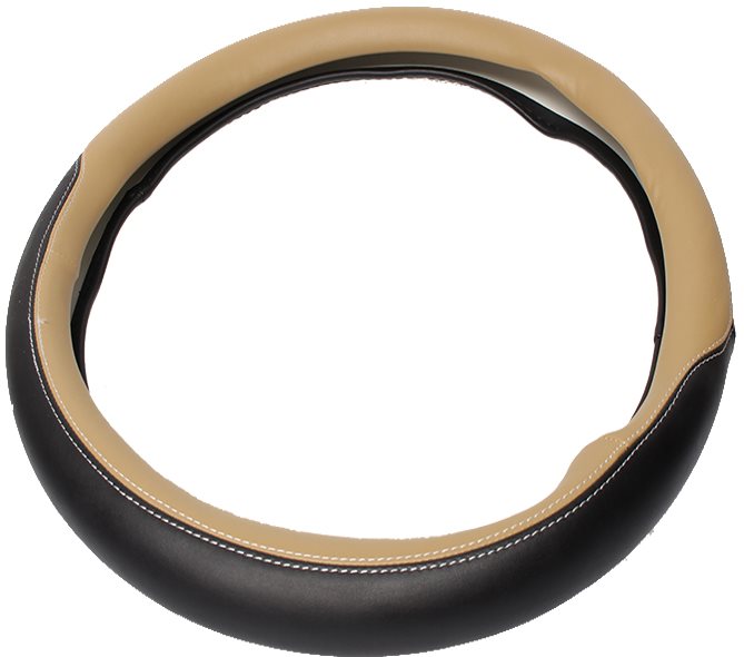 Truck potah volantu 44-46 cm BIG béžový hladký