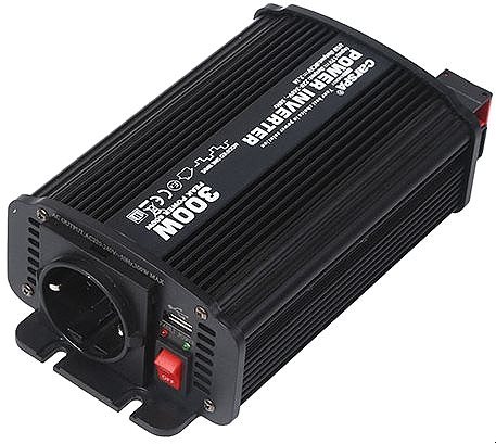 Carspa CAR300U-24 24V/230V+USB 300