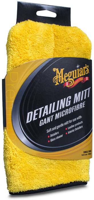 Meguiar's Detailing Mitt - extra hustá mikrovláknová rukavice, 920 g/m2