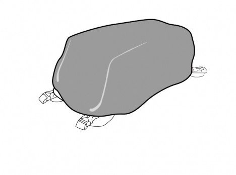 SHAD Pláštěnka pro malý tankbag