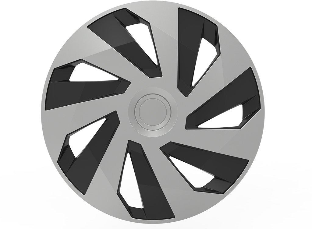 Versaco Poklice Vector silver/black 14" sada 4ks