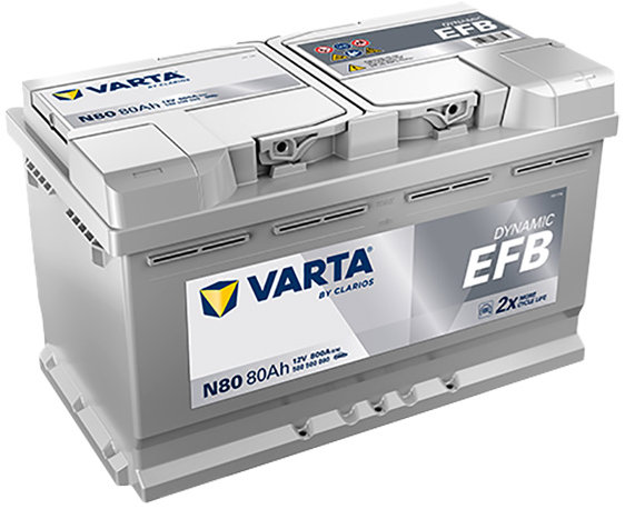 VARTA Blue Dynamic EFB 80Ah, 12V, N80