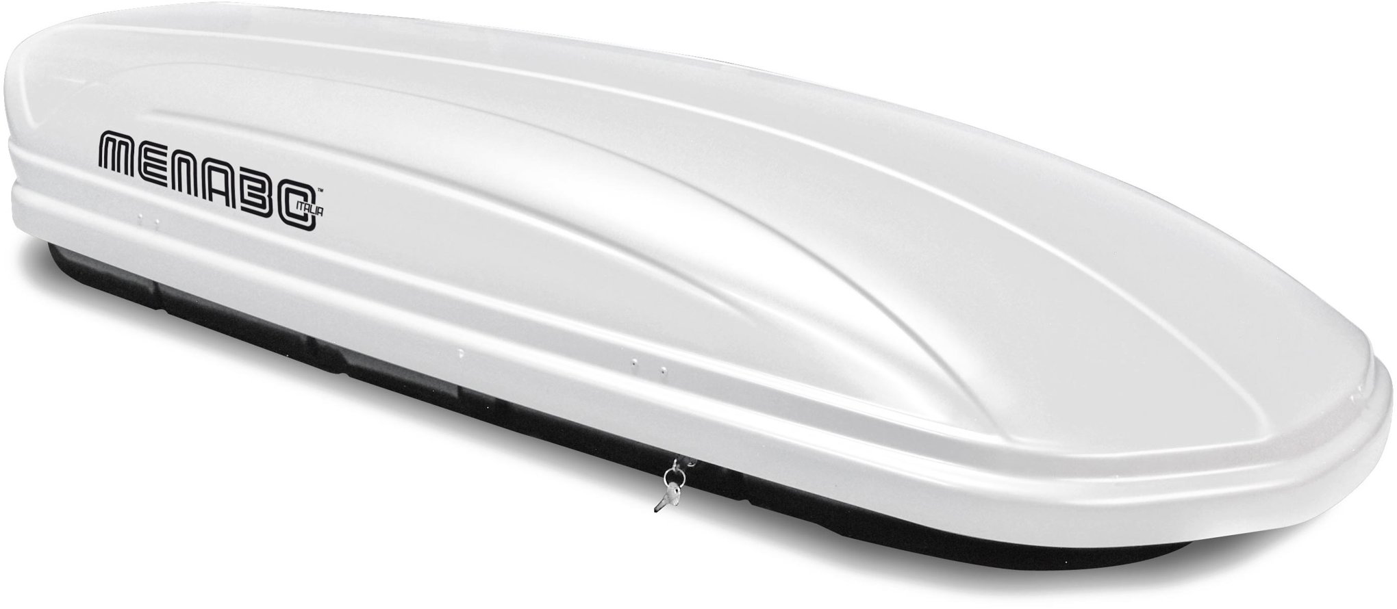 Menabo Mania 400 White - objem 400l, pravostranné otevírání, bílý