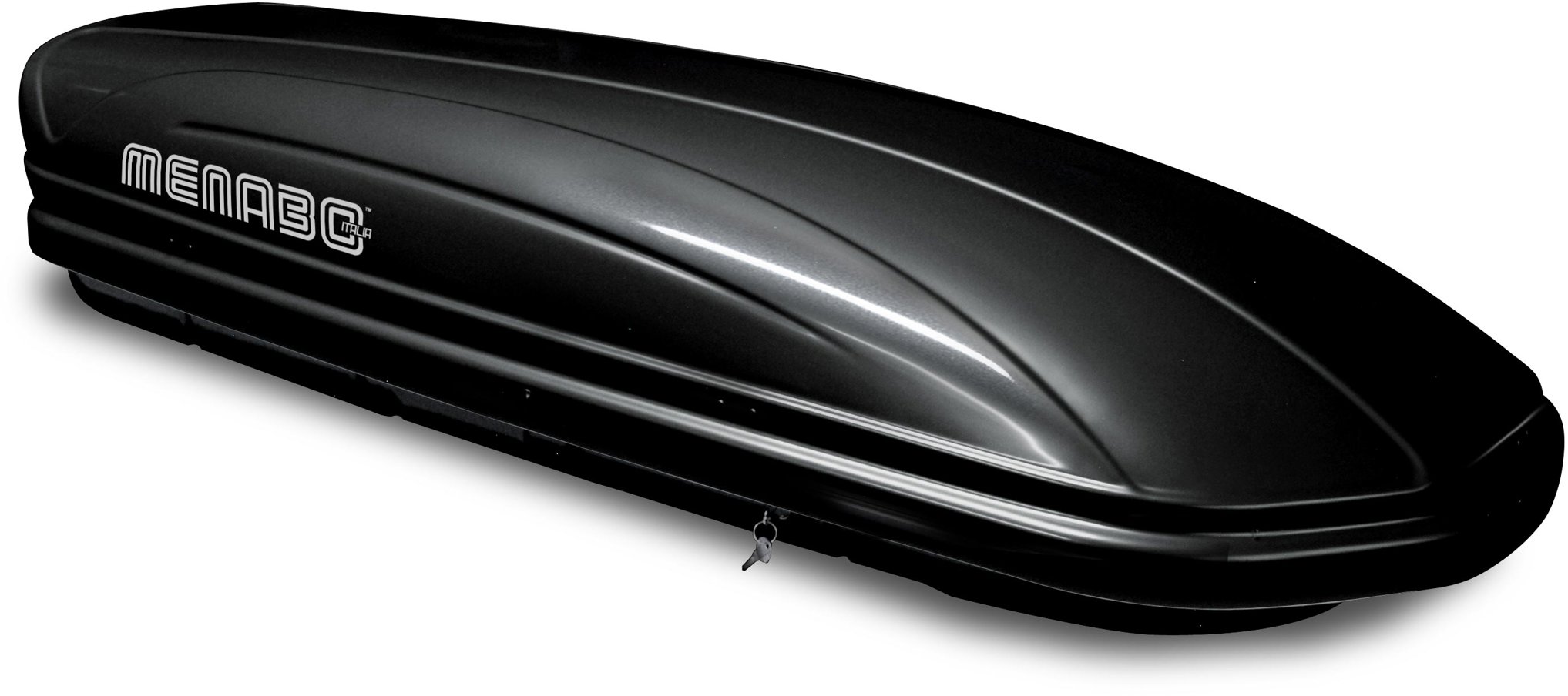 Menabo Mania 320 Black - objem 320l, pravostranné otevírání, černý