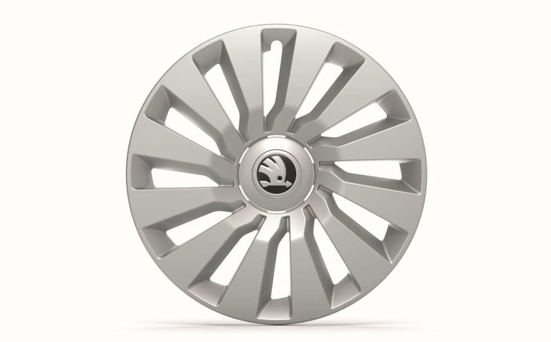 ŠKODA Celoplošné kryty kol TEKTON 16"
