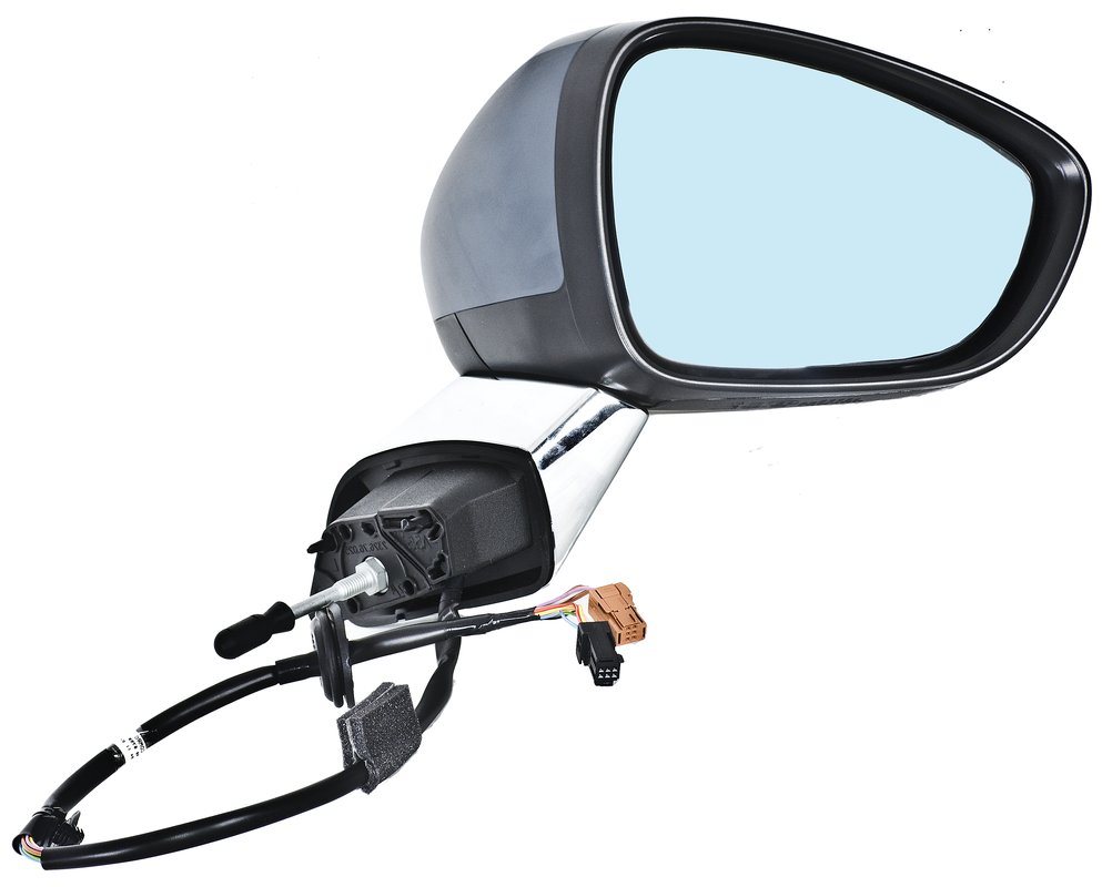 ACI zrcátko pro CITROEN C3, 09- s tepl. čidlem a chrom. držákem pro blikač